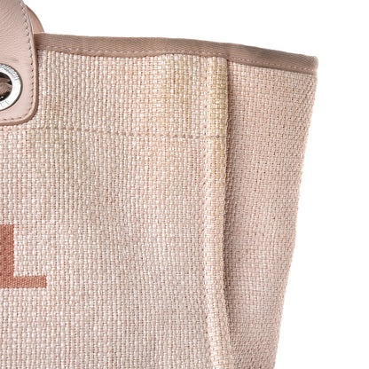 Chanel Canvas Large Deauville Tote Pink 14 of 20