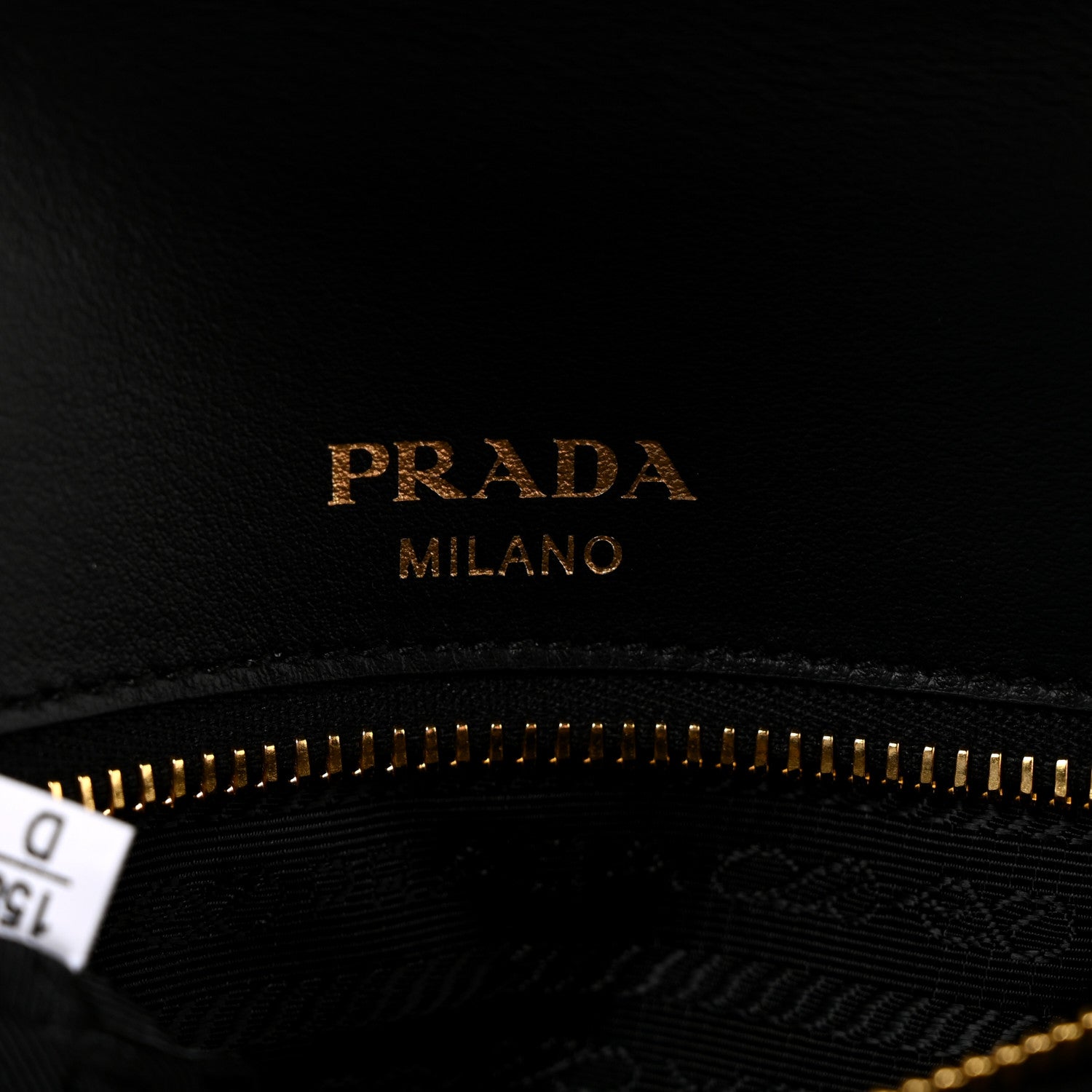 Prada Saffiano Flap Shoulder Bag Black 6 of 16