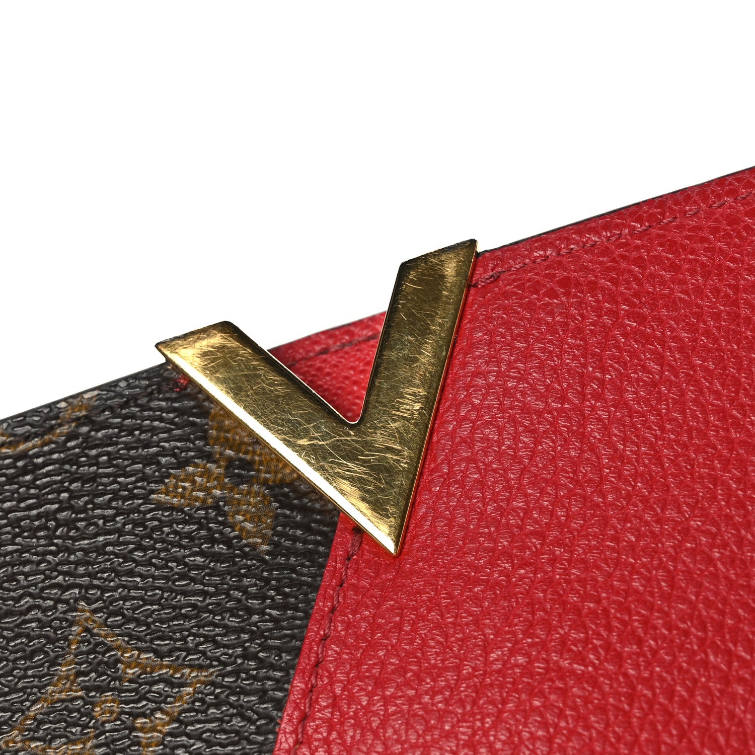 Louis Vuitton Monogram Calfskin Kimono Wallet Cherry 7 of 7