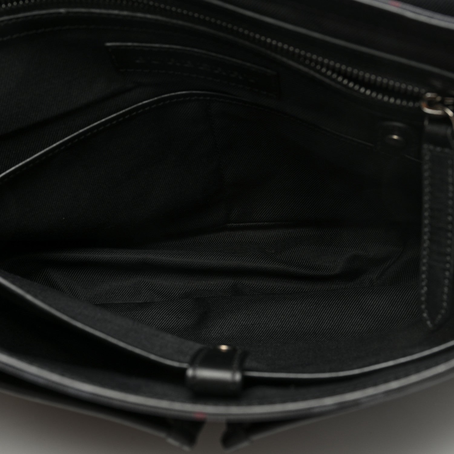 Burberry Nylon Smoked Check Messenger Bag 5 of 9