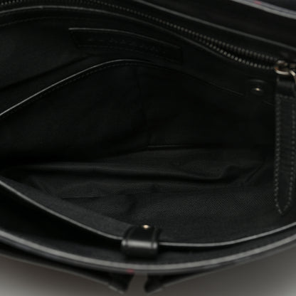 Burberry Nylon Smoked Check Messenger Bag 5 of 9