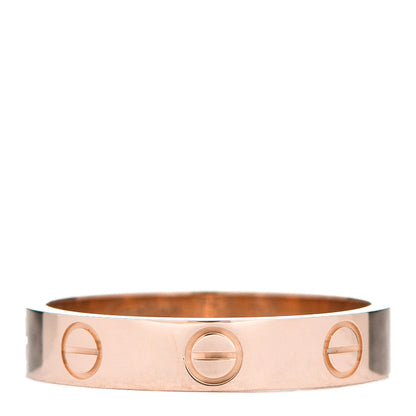 Cartier 18K Pink Gold 3.5mm LOVE Wedding Band Ring 52 6 1 of 4