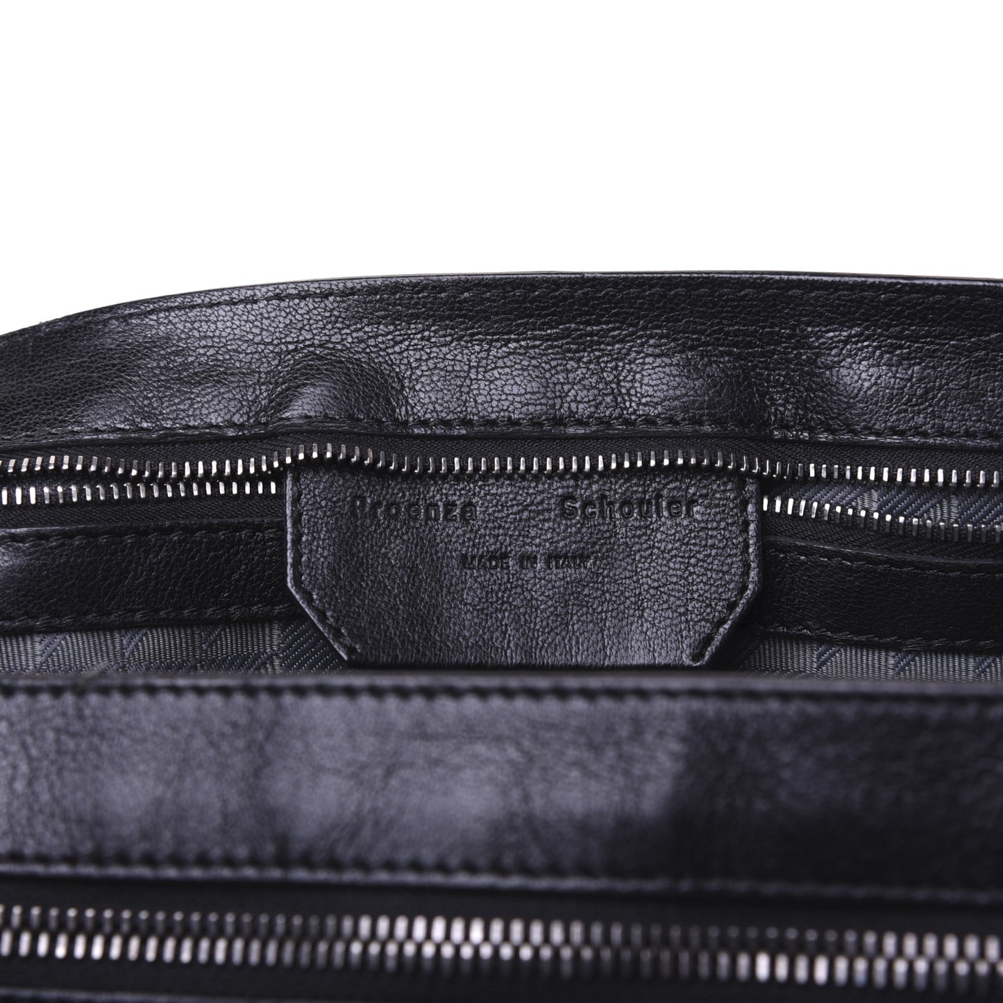 Lambskin Medium PS1 Satchel Black