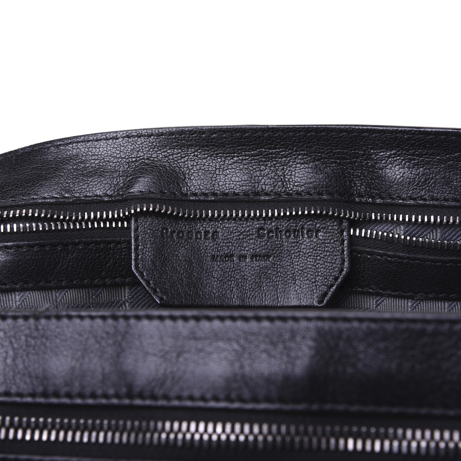 Proenza Schouler Lambskin Medium PS1 Satchel Black 8 of 13