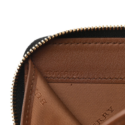 Burberry Calfskin Horseferry Check Medium Marston Zip Around Wallet Tan 7 of 7