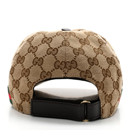 Gucci Monogram Web Baseball Hat S Beige Cocoa 6 of 10