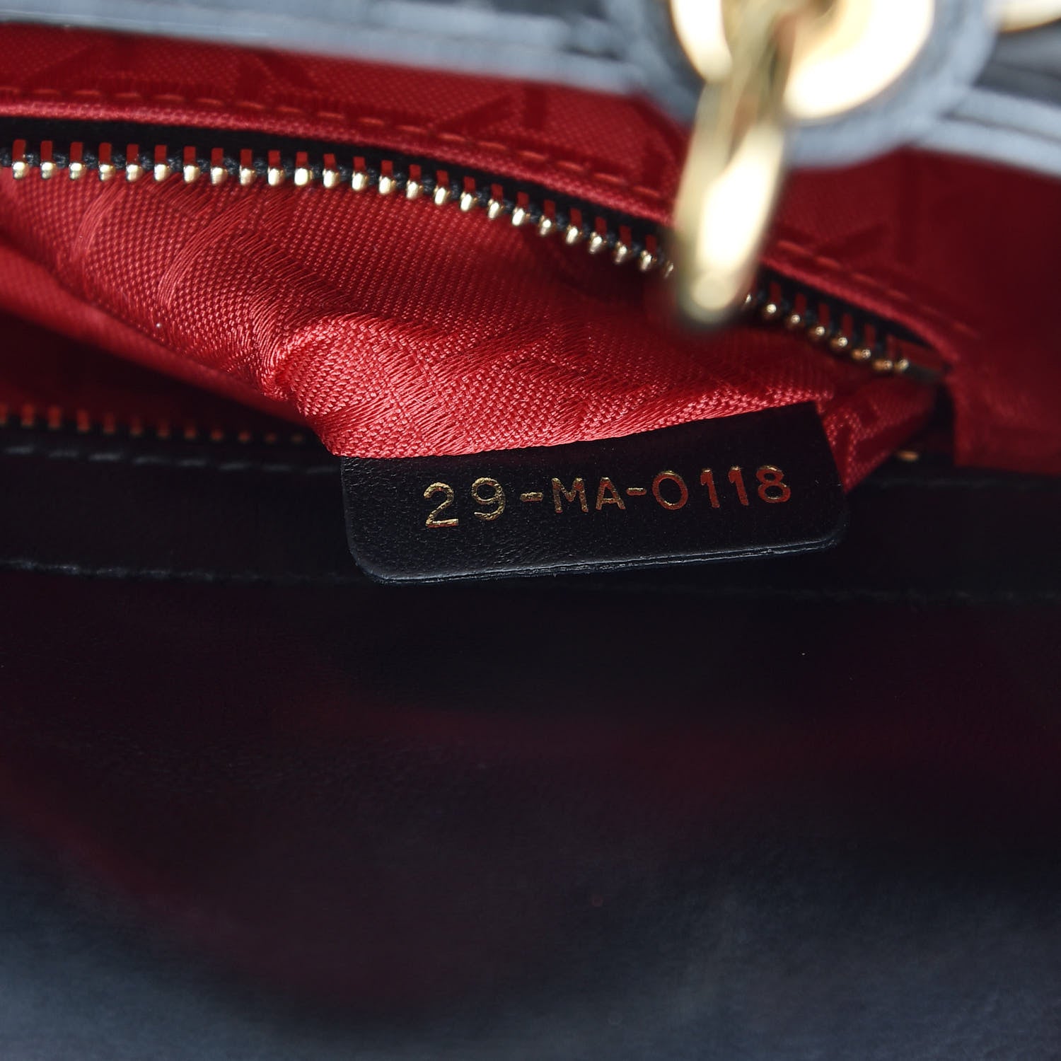 Christian Dior Lambskin Cannage Small My ABCDior Lady Dior Black 7 of 13