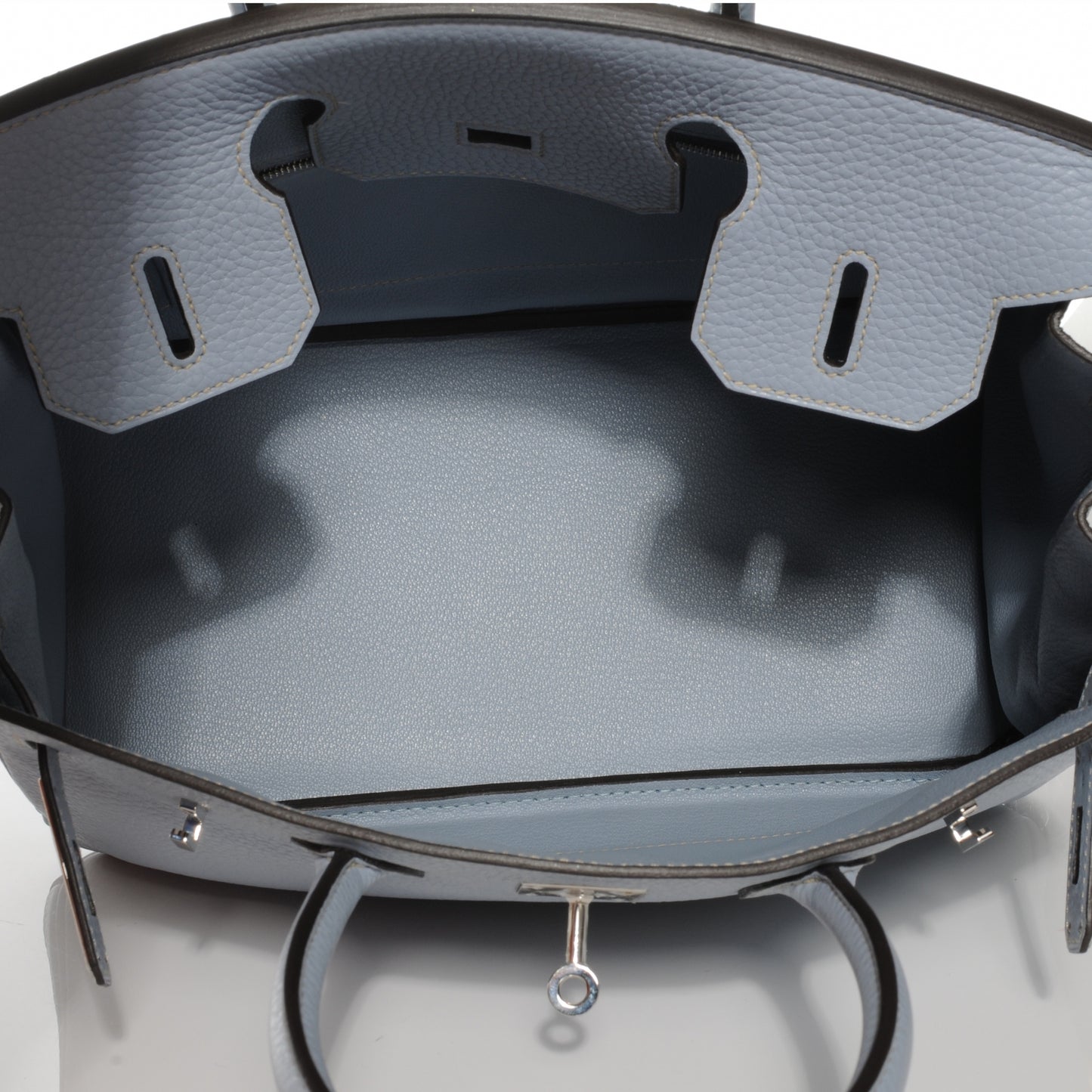 Togo Birkin 30 Bleu Lin