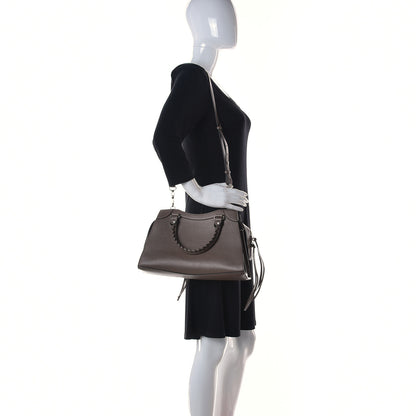 Balenciaga Grained Calfskin Neo Classic Silver Hardware S City Mink Grey 2 of 8