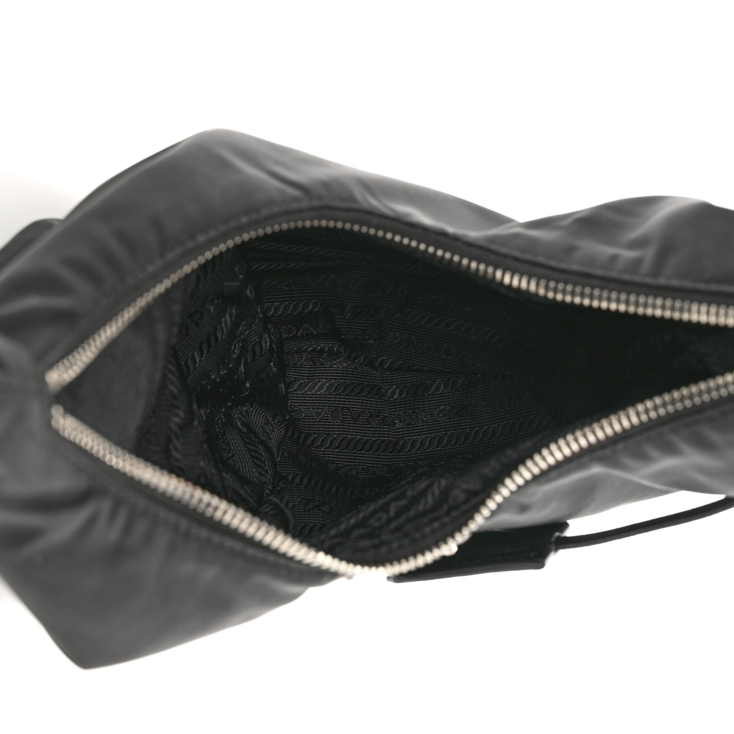 Tessuto Nylon Saffiano Re-Edition 2006 Shoulder Bag Black