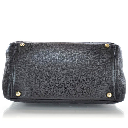 Chanel Caviar Quilted Petit Timeless Tote PTT Black 6 of 9