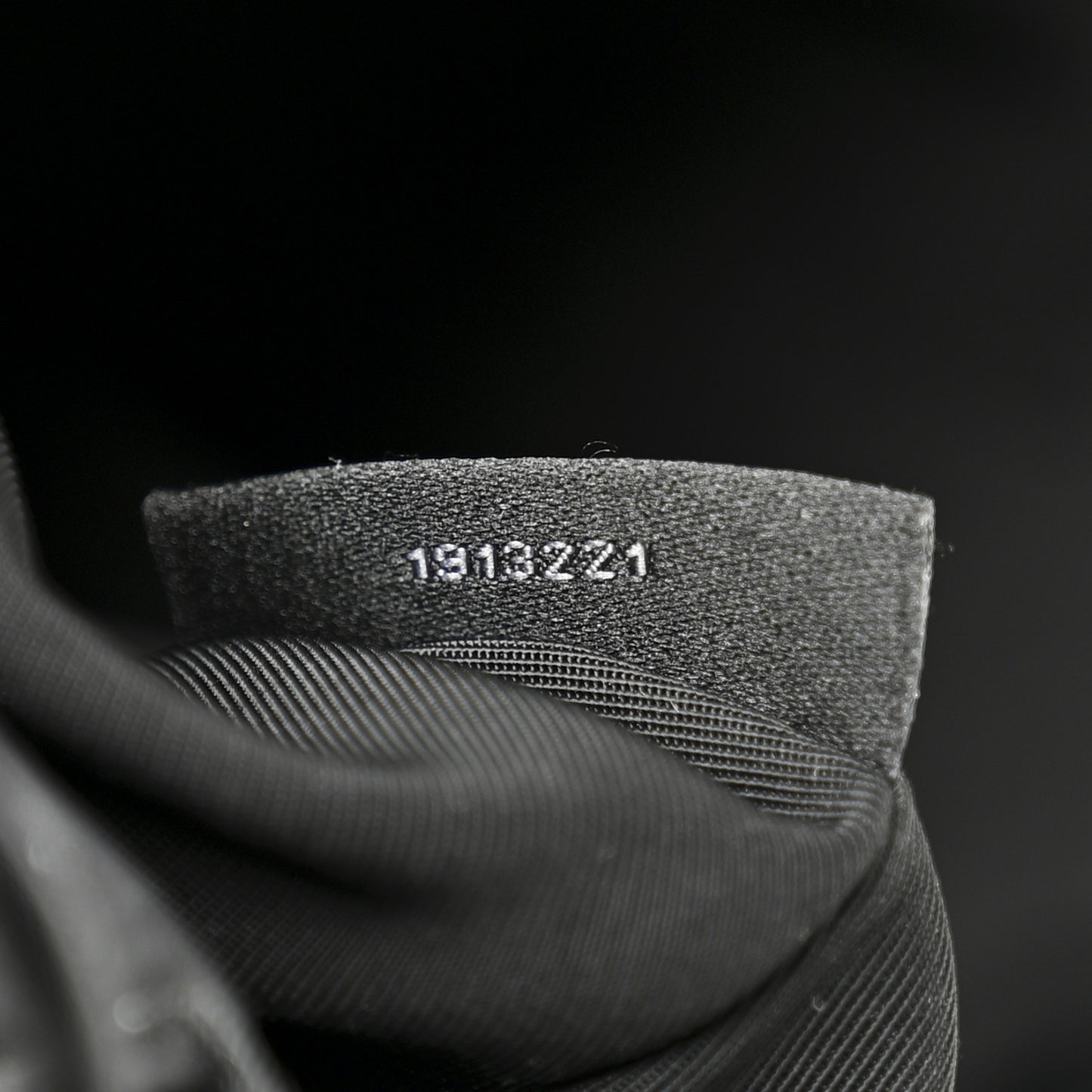 Lambskin Nylon Small Ryan Bag Black