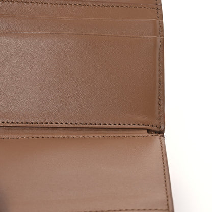Celine Triomphe Compact Wallet Natural Tan 6 of 12