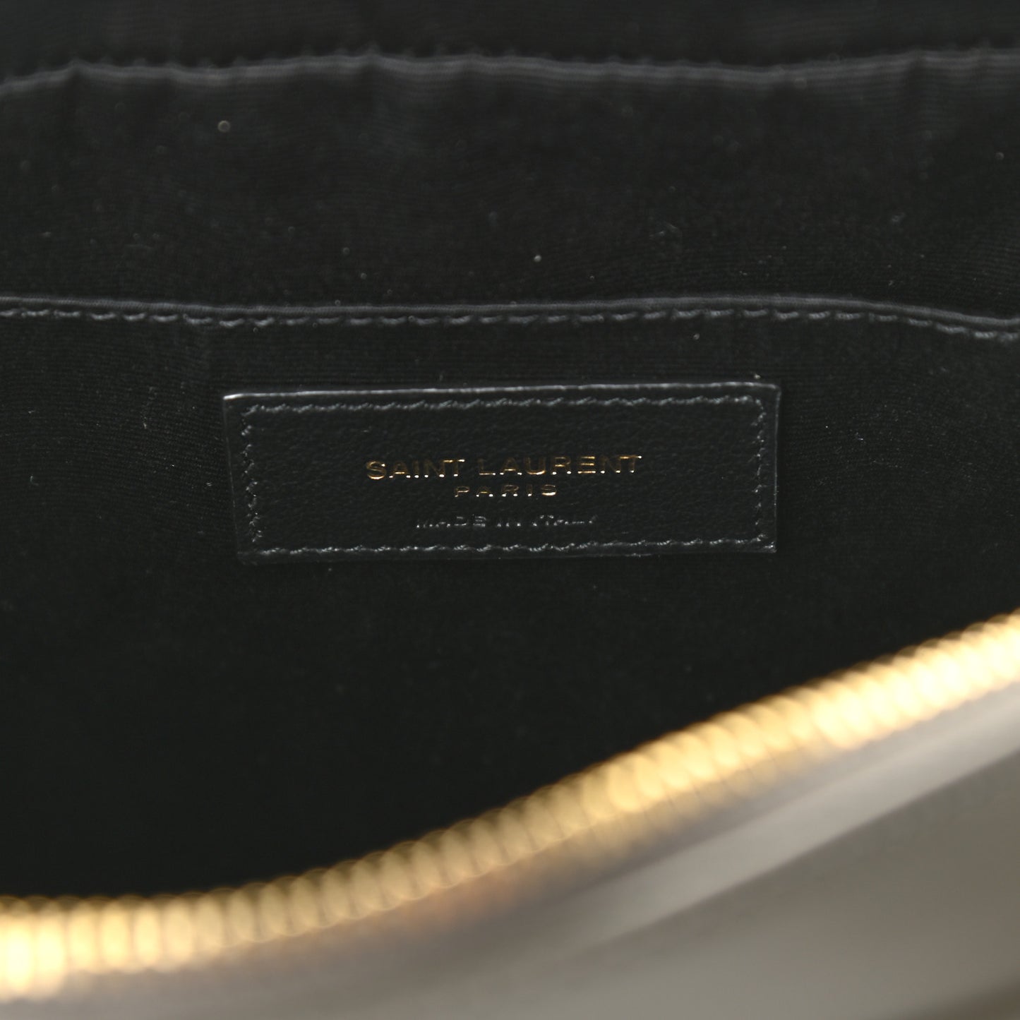 Calfskin Matelasse Monogram Lou Camera Bag Grey Kaki