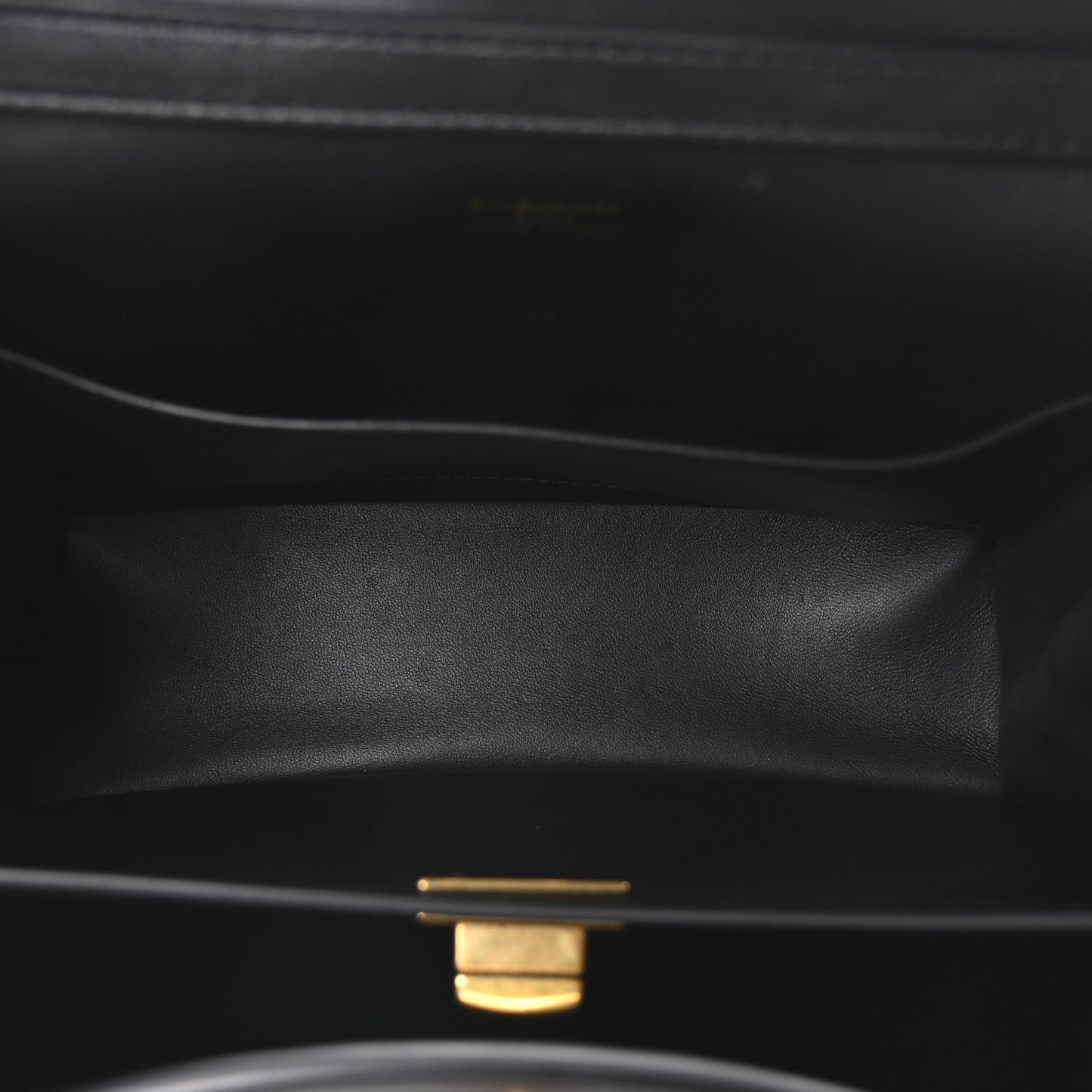 Natural Smooth Calfskin Mini Rodeo Top Handle Handbag Black