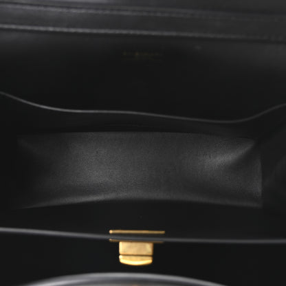 Balenciaga Natural Smooth Calfskin Mini Rodeo Top Handle Handbag Black 5 of 9
