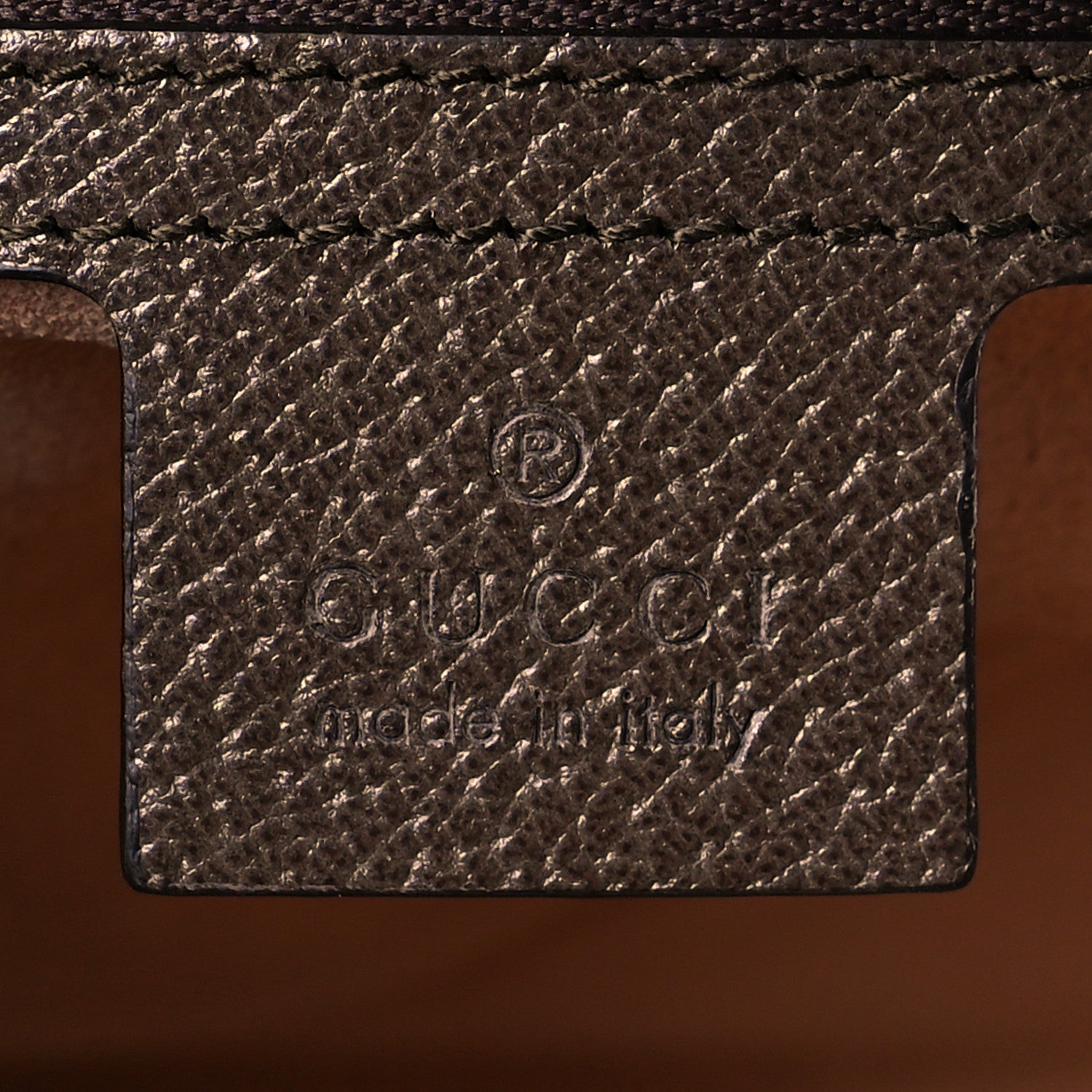 Gucci GG Supreme Web Small Ophidia Top Handle Shoulder Bag Brown 6 of 12