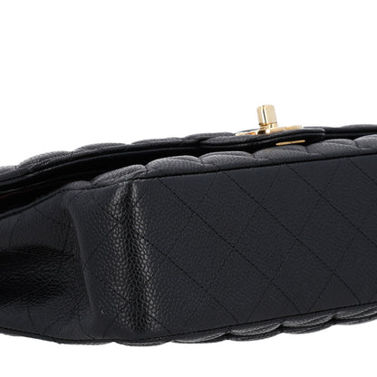 Chanel Caviar Quilted Medium Double Flap Black 8 of 9