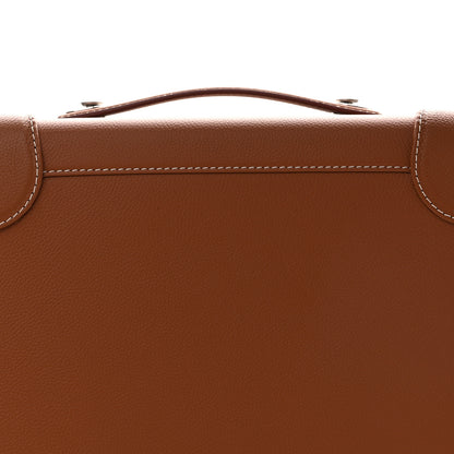 Hermes Taurillon Regate R.M.S. Trolley Case Luggage Gold 6 of 8