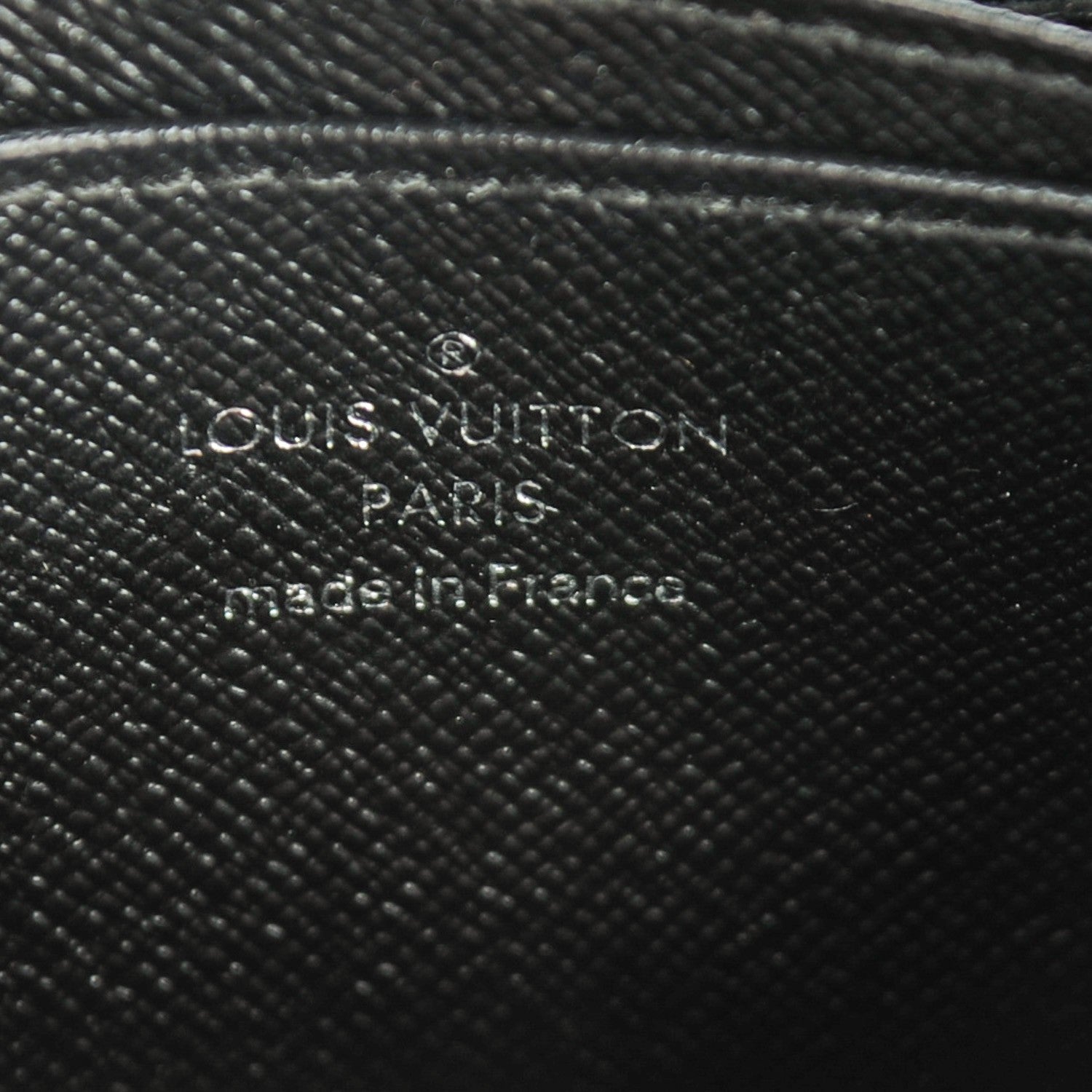 Louis Vuitton Epi Zippy Coin Purse Black 6 of 7