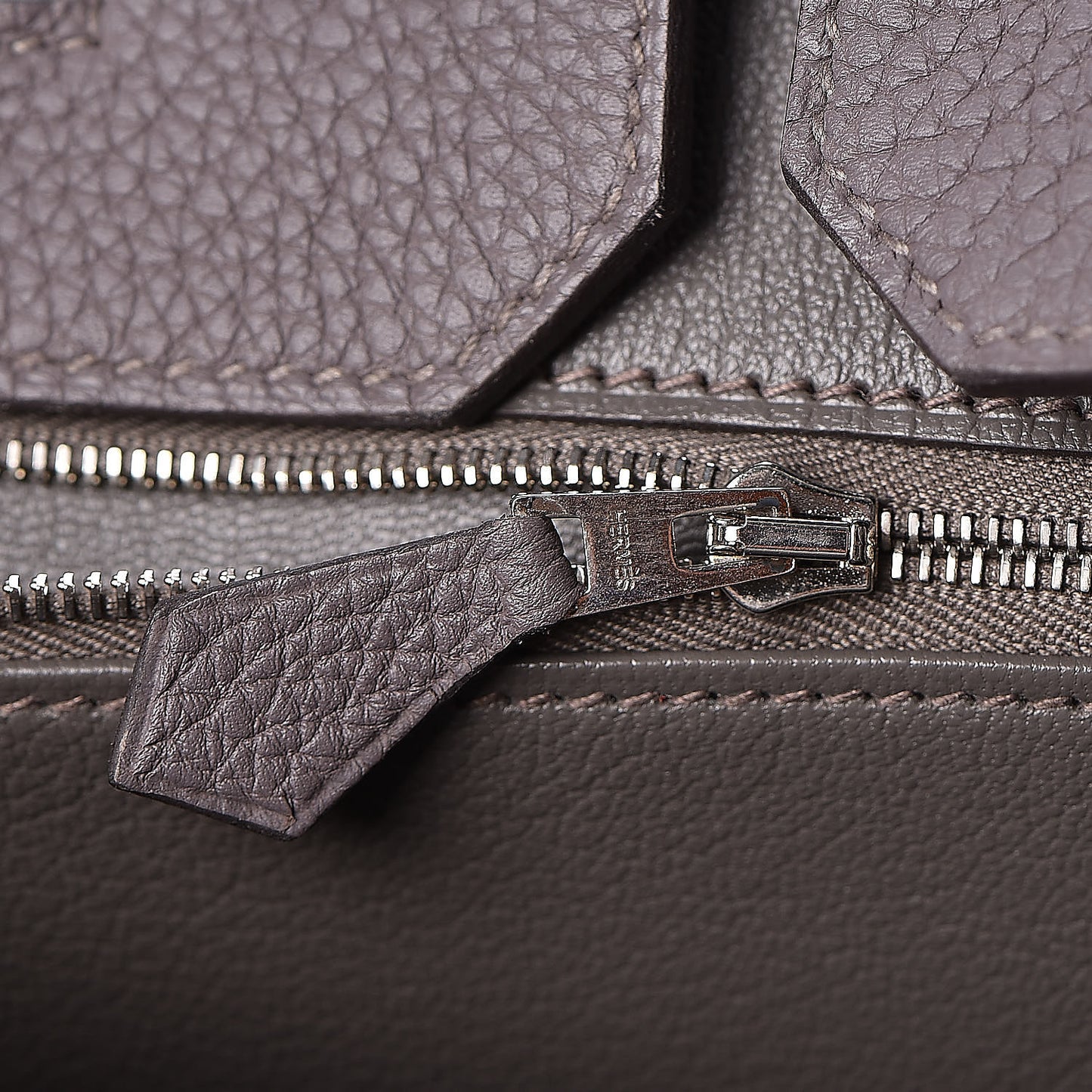 Togo Birkin 35 Etain