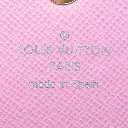 Louis Vuitton Monogram Multicolor Business Card Holder White Litchi 6 of 9