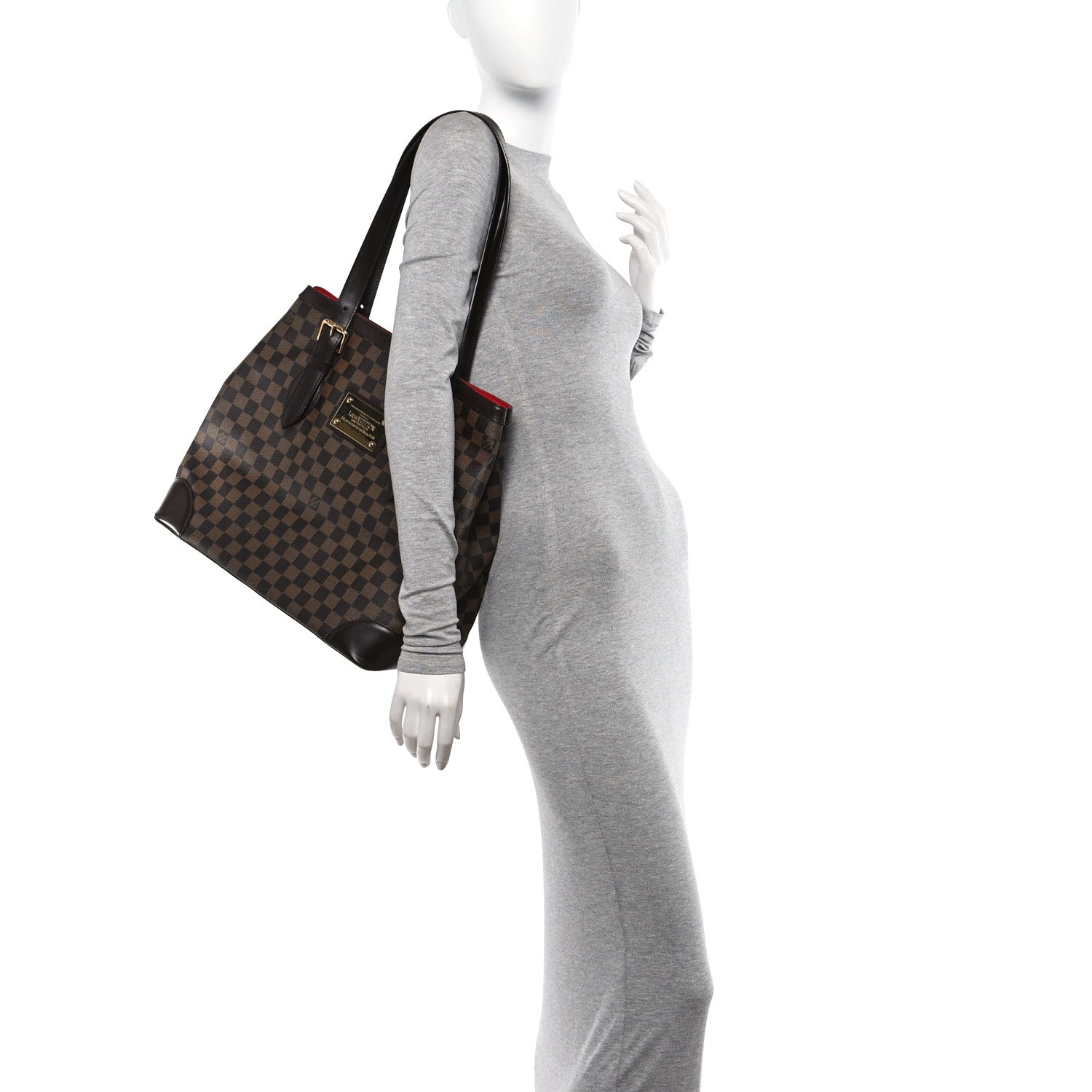 Louis Vuitton Damier Ebene Hampstead GM 2 of 12