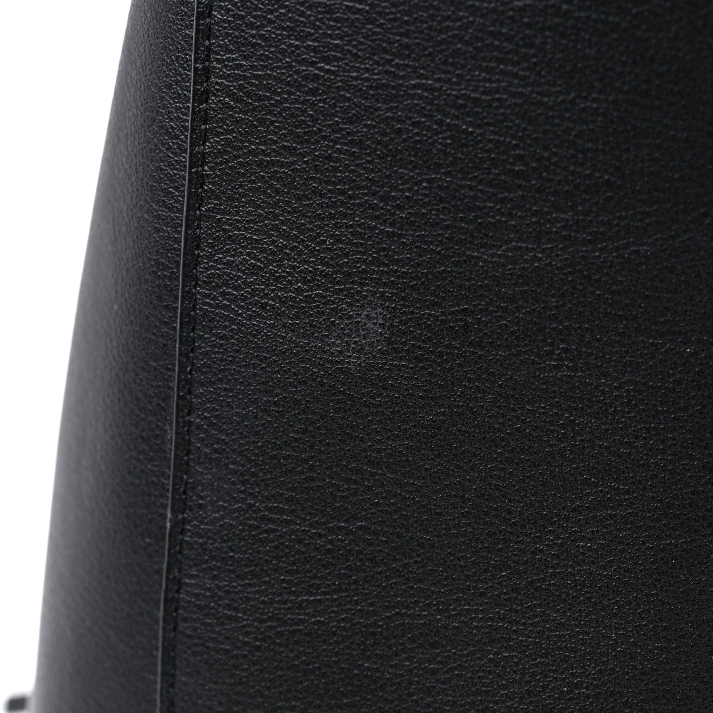 Calfskin Large Shopping Tote Black