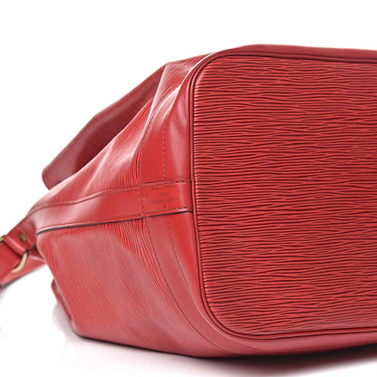 Louis Vuitton Epi Noe Castillan Red 12 of 17