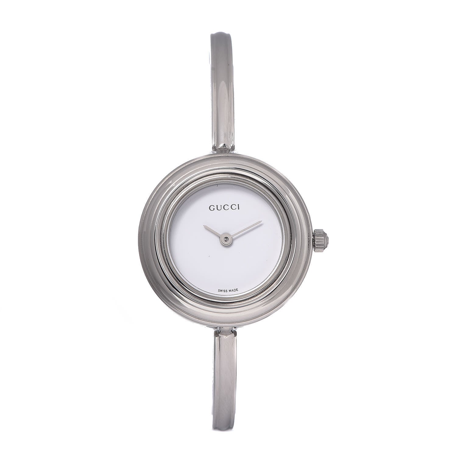 Gucci Stainless Steel 26mm Interchangeable Bezel Quartz Watch 1 of 8