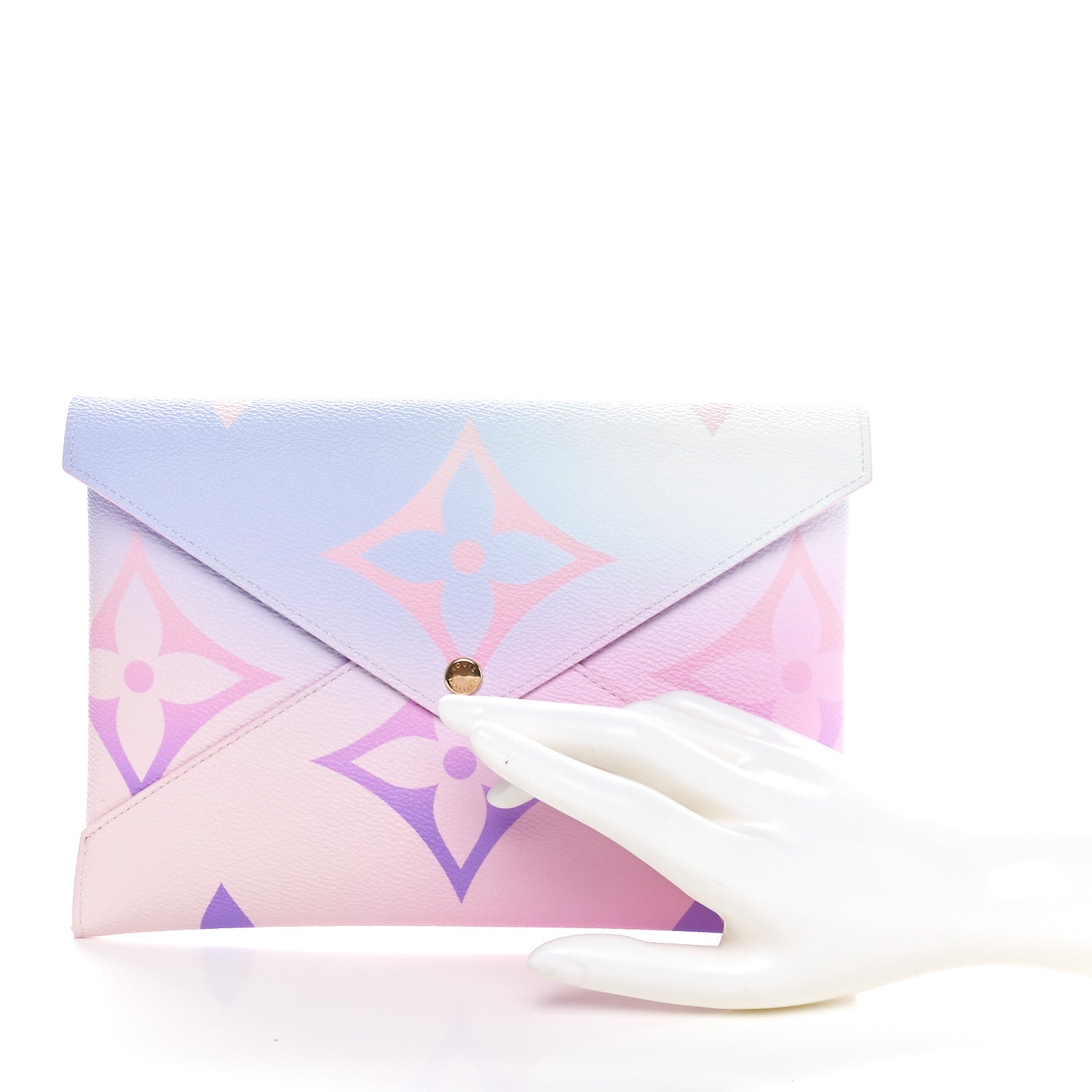 Louis Vuitton Monogram Giant Spring In The City Large Kirigami Pochette Sunrise Pastel 2 of 10