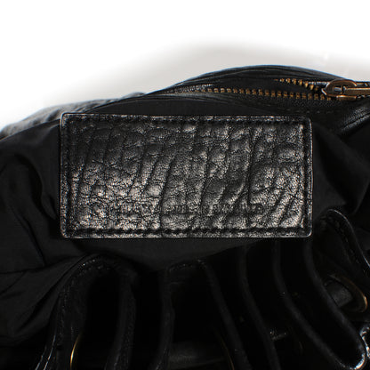 Alexander Wang Leather Diego Bucket Bag w Antique Brass Hardware Black 5 of 6