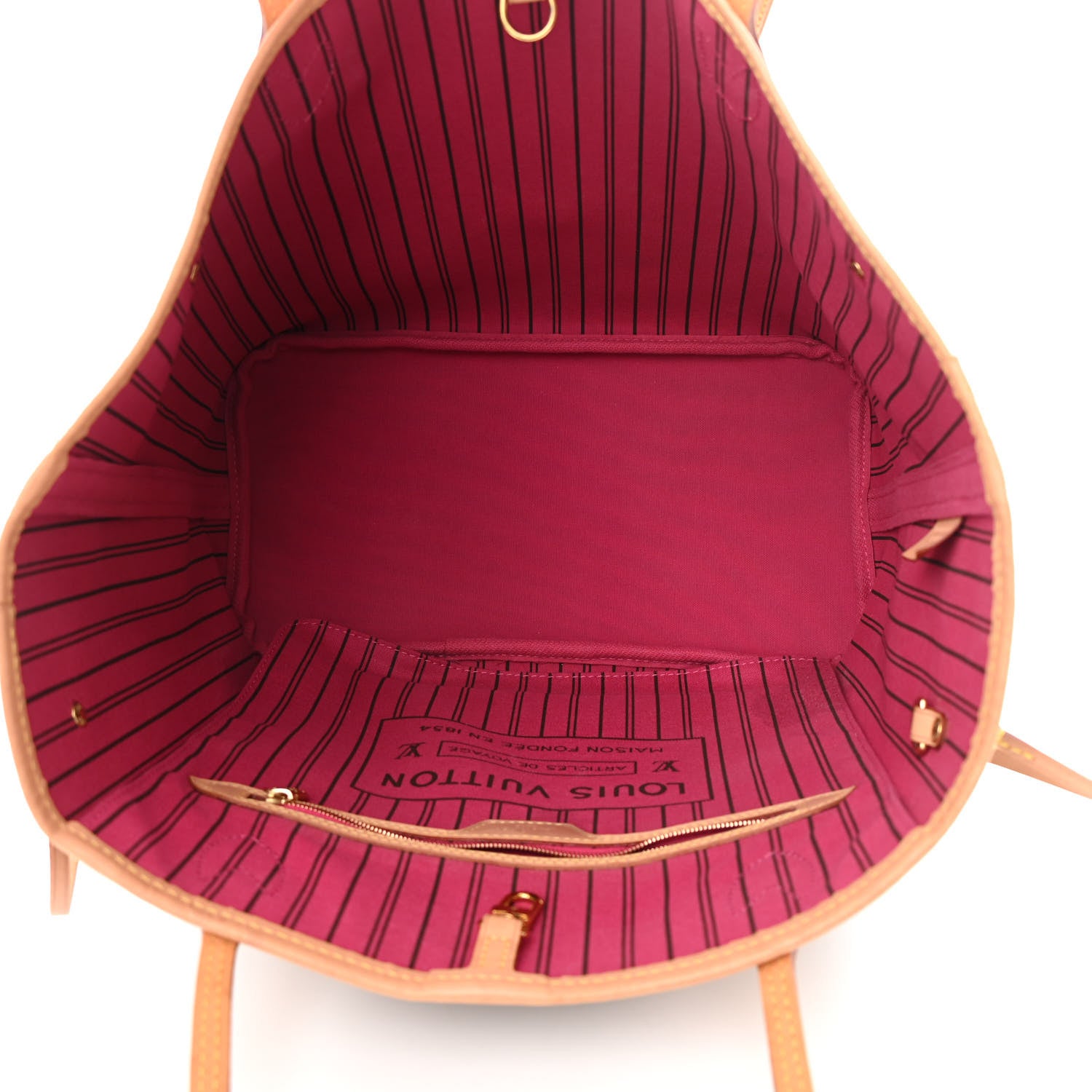 Louis Vuitton Monogram Neo Neverfull MM Fuchsia 6 of 17