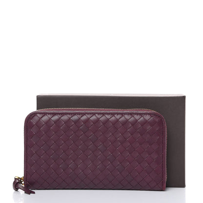 Bottega Veneta Nappa Intrecciato Zip Around Wallet Opera 13 of 13