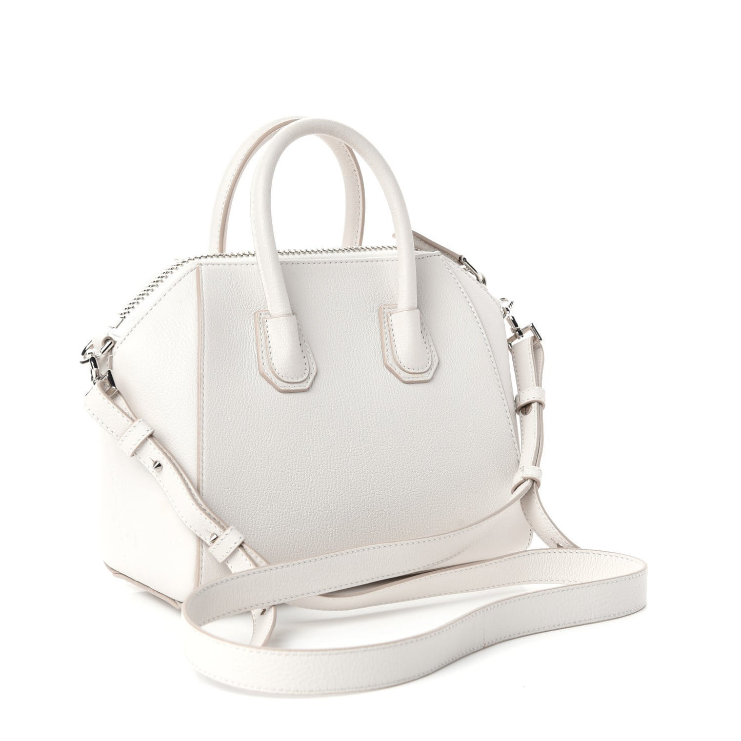 Sugar Goatskin Mini Antigona White