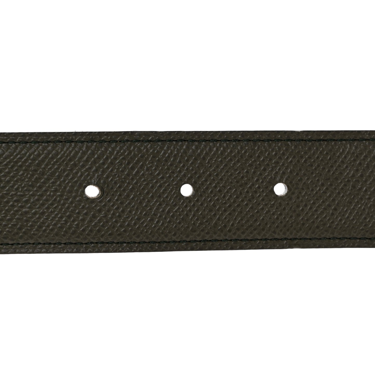Epsom 32mm Belt Strap 105 42 White Vert De Gris