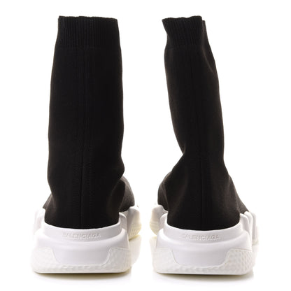 Balenciaga Neoprene Knit Mens Speed Sock Sneakers 41 Black White 5 of 8