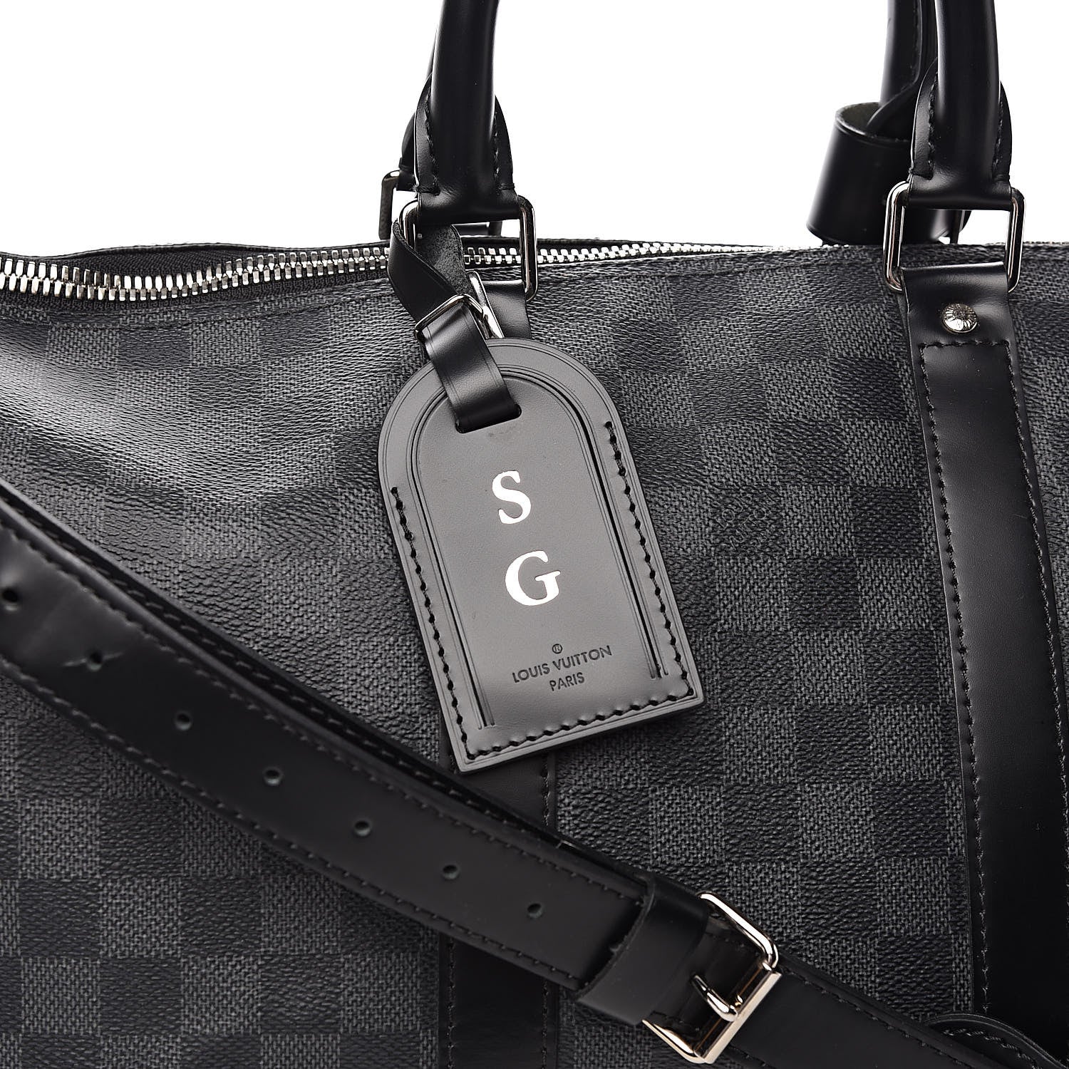 Louis Vuitton Damier Graphite Keepall Bandouliere 45 9 of 9