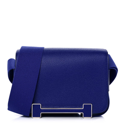 Hermes Chevre Mysore Geta Bleu Electrique 1 of 11
