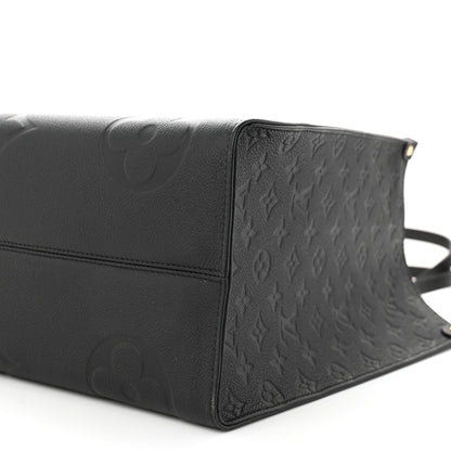 Louis Vuitton Empreinte Monogram Giant Onthego GM Black 10 of 10