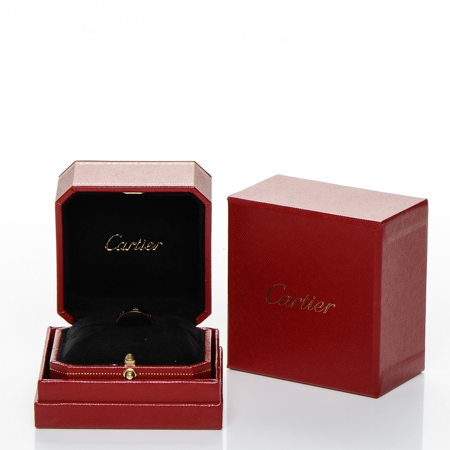 Cartier 18K Pink Gold 3.5mm LOVE Wedding Band Ring 51 5.75 6 of 6