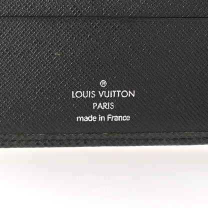 Louis Vuitton Taiga Slender Wallet Black 6 of 6