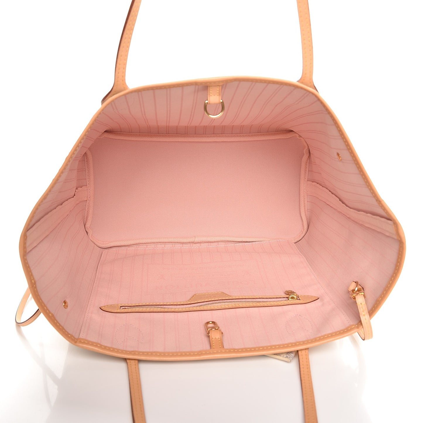 Damier Azur Neo Neverfull MM Rose Ballerine