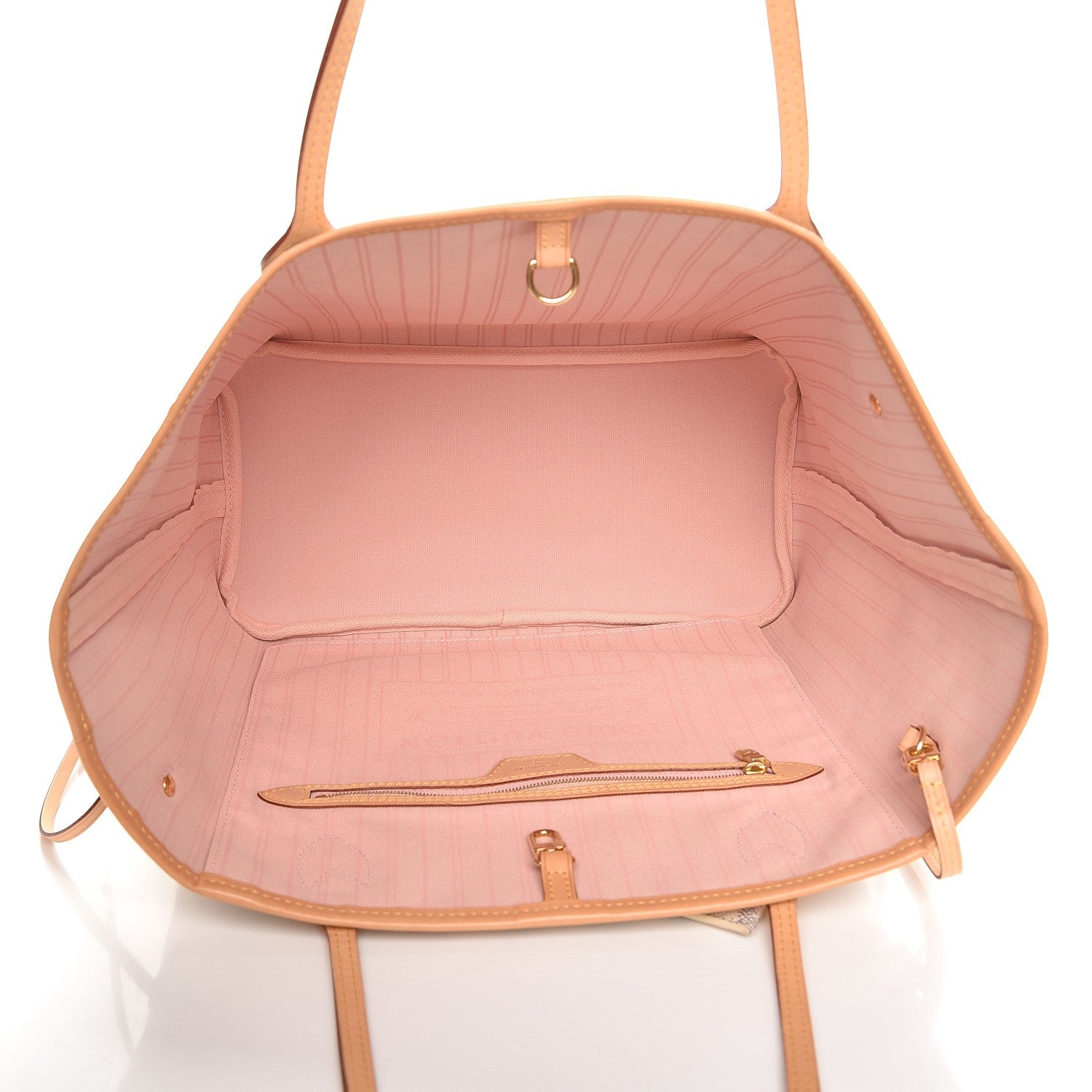 Louis Vuitton Damier Azur Neo Neverfull MM Rose Ballerine 6 of 10