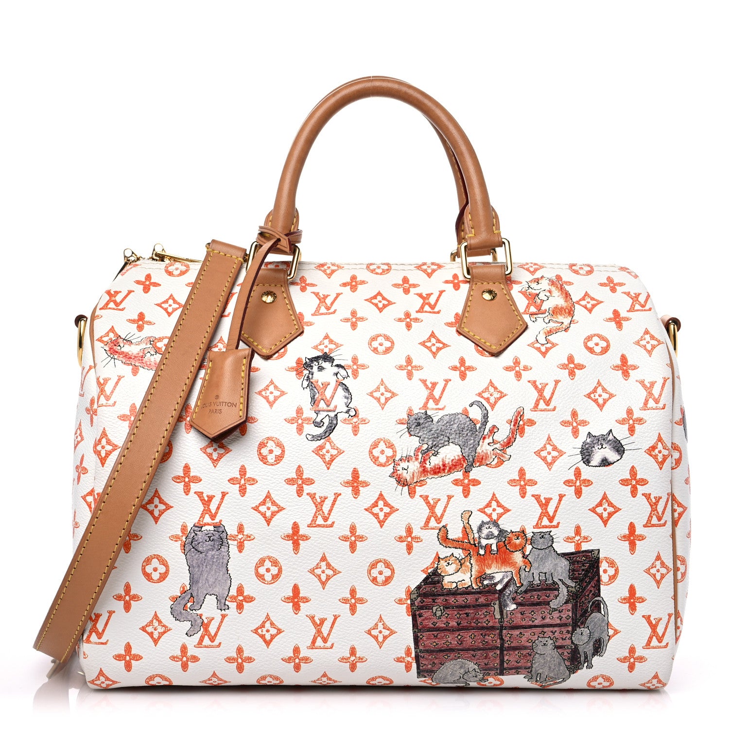 Louis Vuitton Catogram Speedy Bandouliere 30 1 of 17