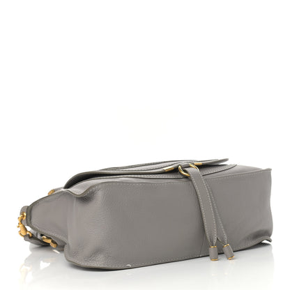 Chloe Calfskin Medium Marcie Satchel Cashmere Grey 4 of 12