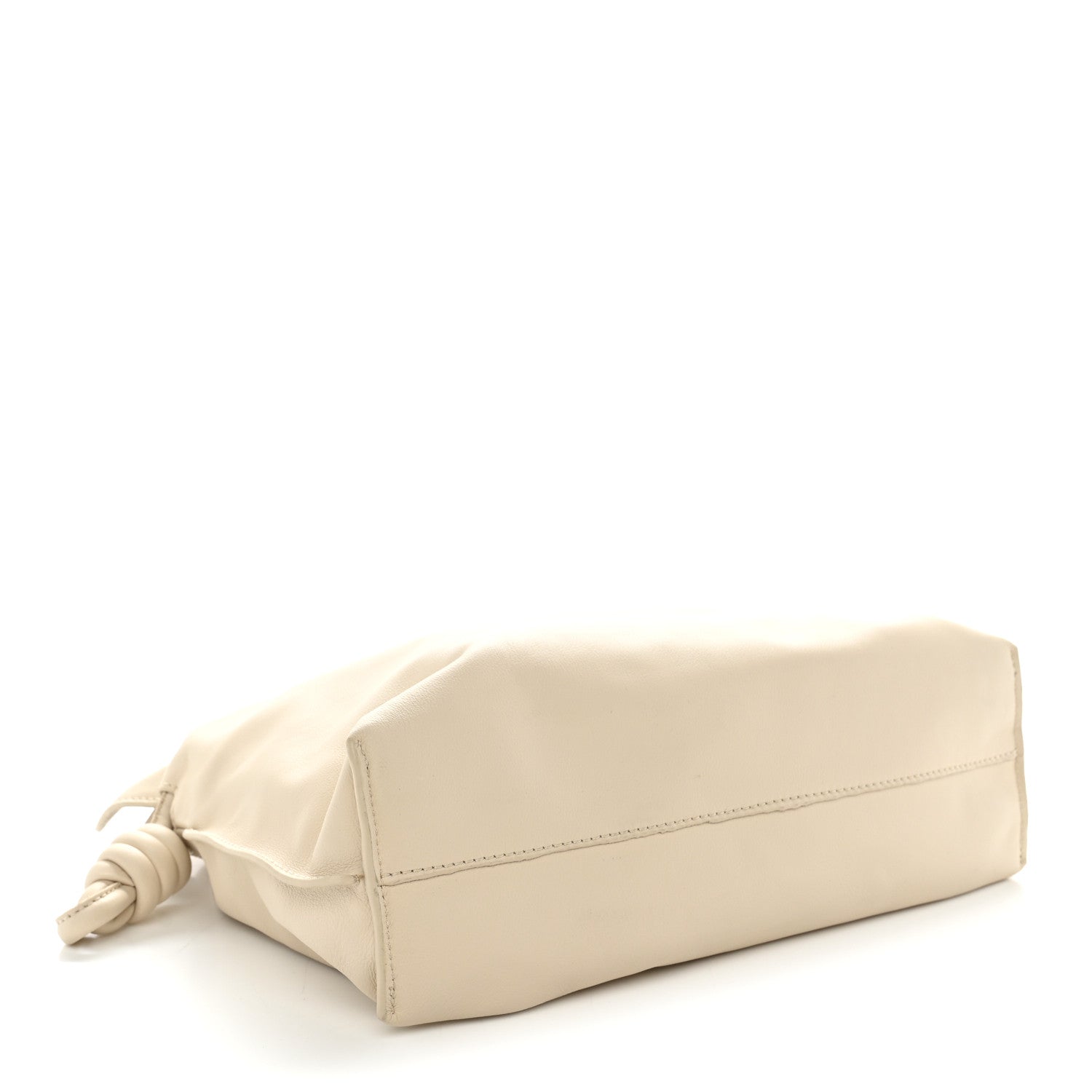 Loewe Nappa Flamenco Knot Clutch Angora 4 of 9