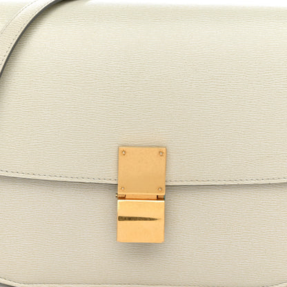 Celine Liege Calfskin Medium Classic Box Flap Bag Pale Grey 8 of 13