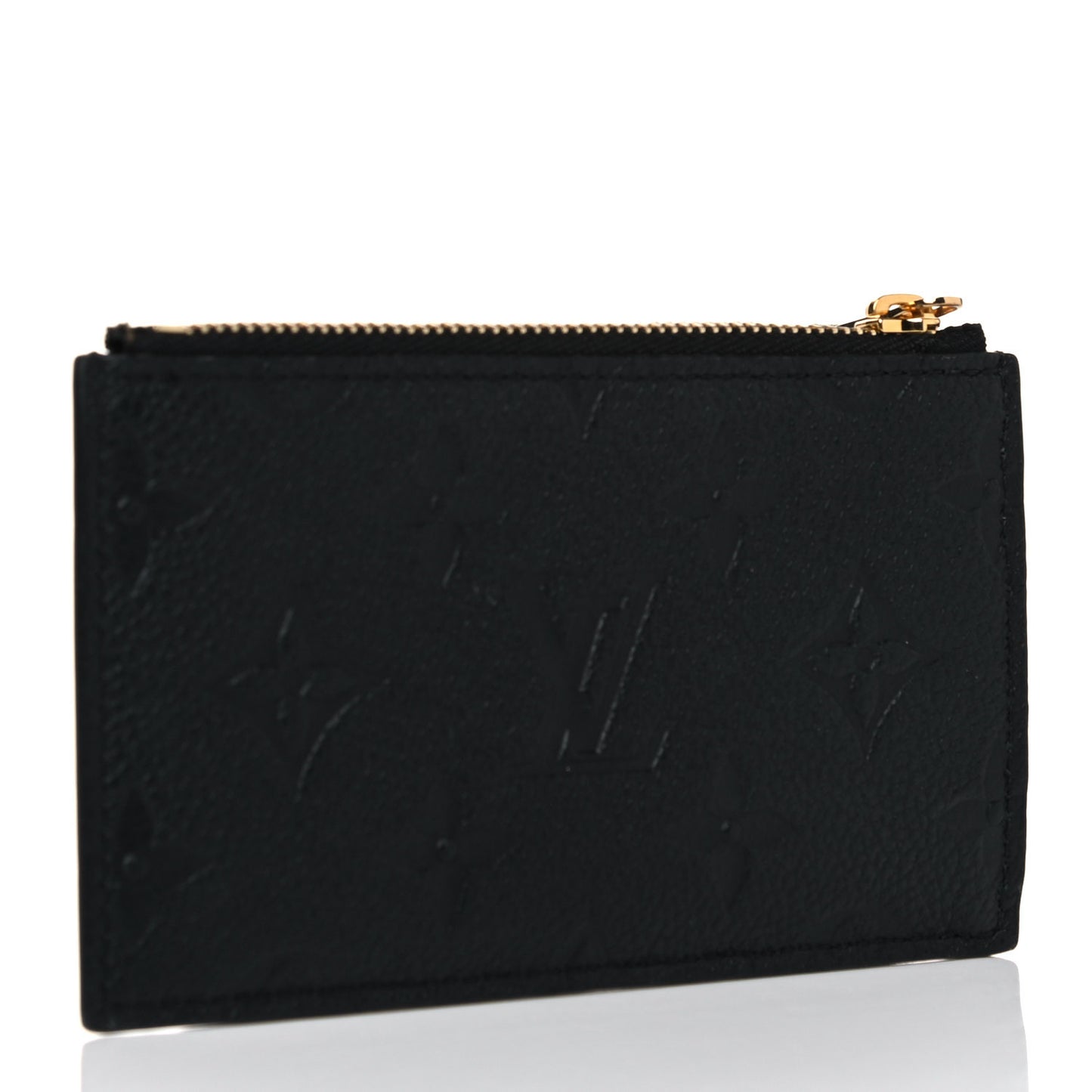 Empreinte Zipper Card Holder Black