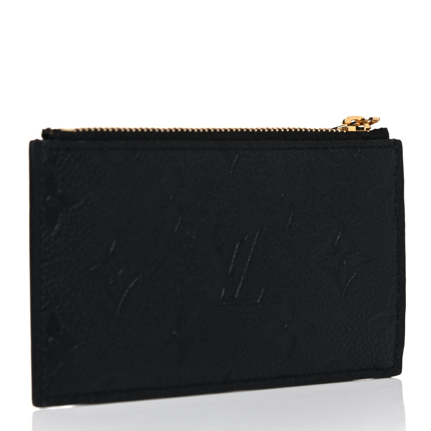 Louis Vuitton Empreinte Zipper Card Holder Black 3 of 6